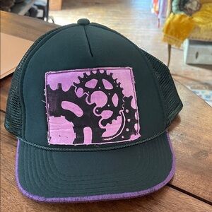 Custom bike part vintage foamy embroidered patch Otto trucker hat by Recaps